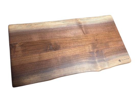Walnut Live Edge Cutting Board #2922