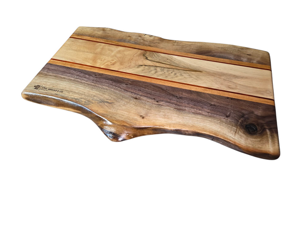 Medium Live Edge Cutting Board 1286