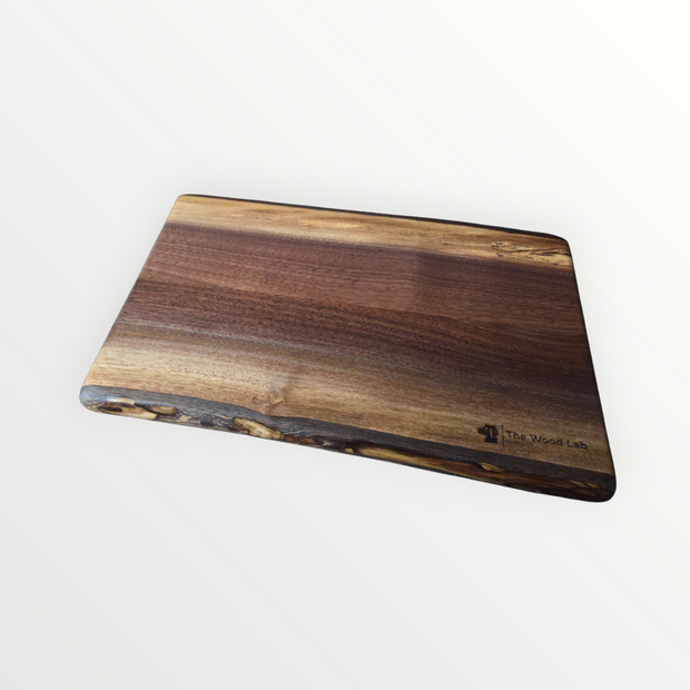 Small Live Edge Walnut Cutting Block 1785