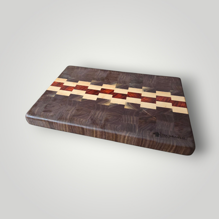 Medium Patterened Endgrain Cutting Board 1788