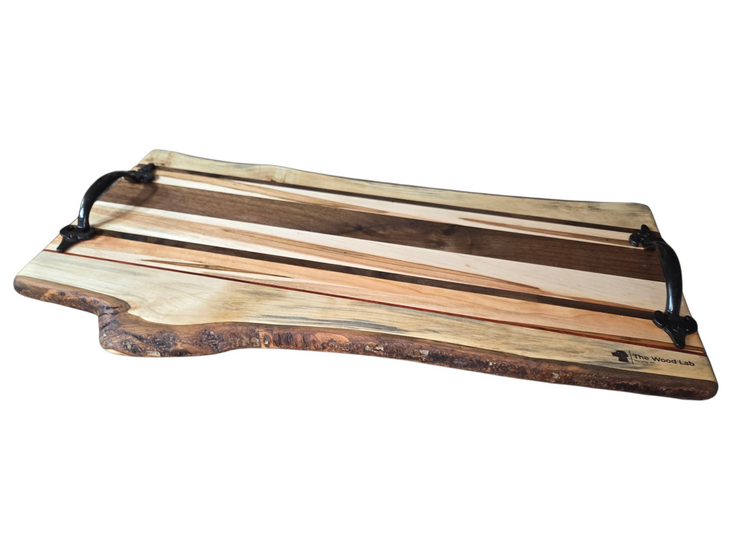Live Edge Handled Charcuterie Board 1503
