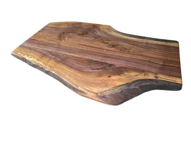 XL Walnut Live Edge Block 1281