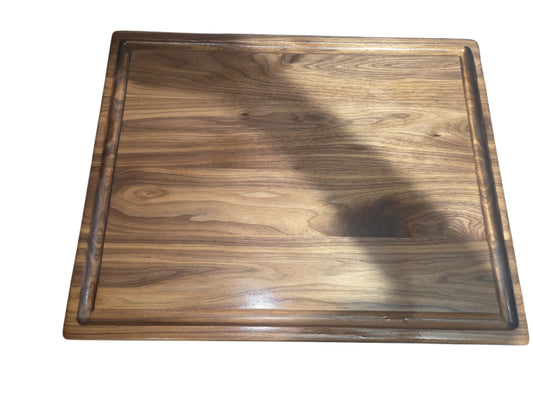 XL Walnut Juice Groove Cutting Board #2896