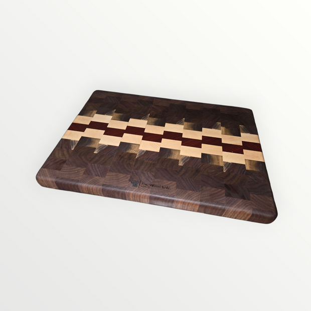 Medium Patterned Endgrain Cutting Board 1731