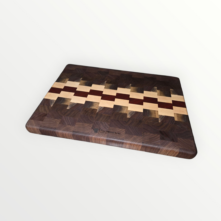Medium Patterned Endgrain Cutting Board 1731