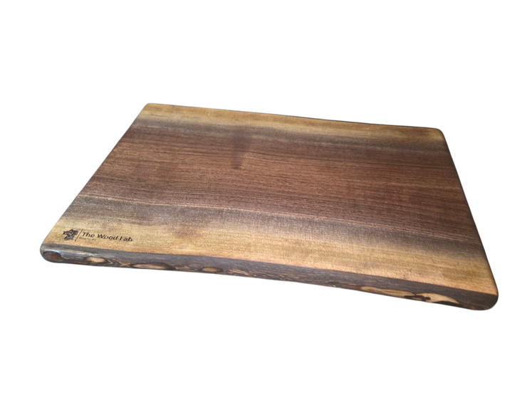Reversible Walnut Live Edge Cutting Board 1672